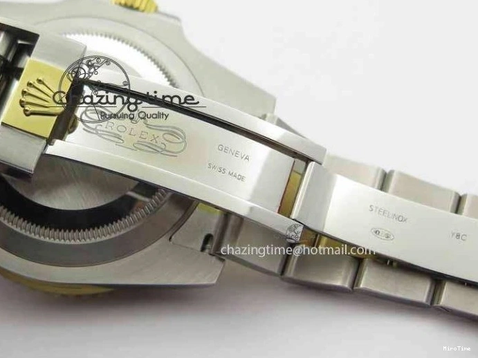 MiroTime 0410 Functional Submariner 116613 LB JF 1:1 Best Edition Blue Dial On SS YG Bracelet SH 3724